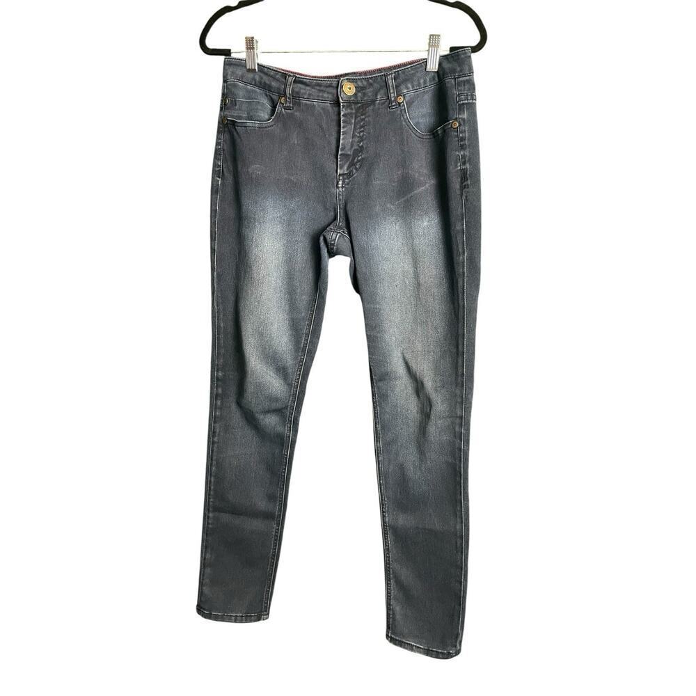 Liverpool Jeans Co Abbys Skin Denim Jeans Women Size 6 Dark Denim Soft Skinny - Picture 2 of 12